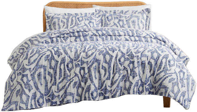 Khari Microfiber 2 Piece Duvet Cover Set, Twin