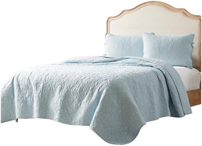 Felicity Cotton Reversible 3 Piece Quilt Set, Full/Queen