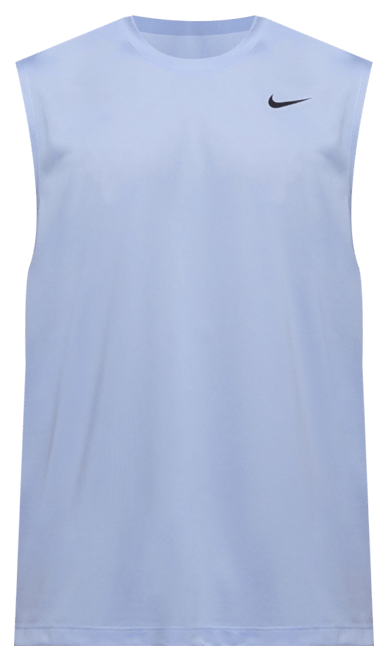 ★ Nike★ Dry Fit Legend Sleeveless Fitness T-Shirt M White Nike Dri-Fit Legend Sleeveless Fitness T-Shirt - White