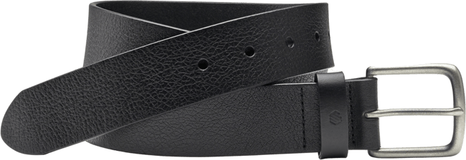 Men's Tumbled Straight Edge Belt