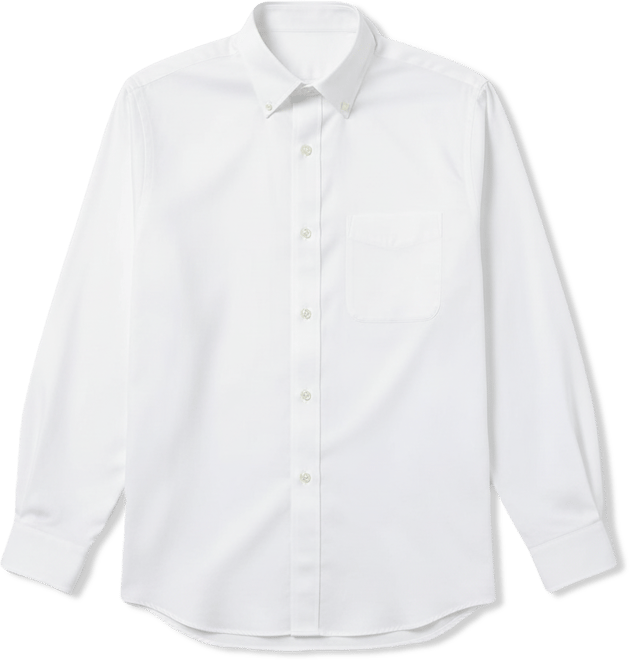 Men's Traditional Fit Solid No Iron Supima Oxford Dress Shirt