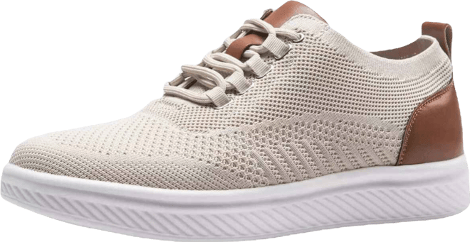 Men's Brad Lightweight Dress Sneakers – Breathable Mesh Oxford Shoes for Business Casual & Everyday Comfort with Cushioned Sole -