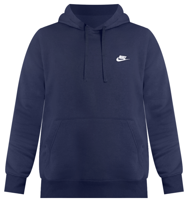 Nike Sportswear Club Men's Fleece Pullover Hoodie (medium, Deep Royal  Blue/White) at  Men's Clothing store