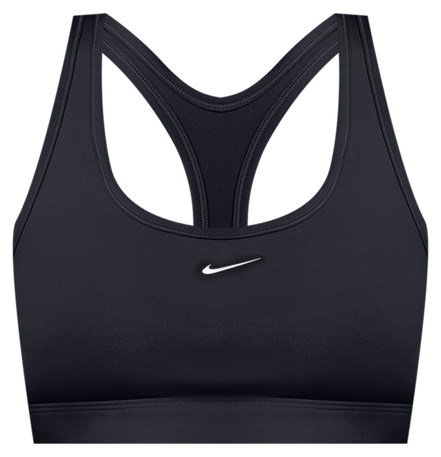 Plus Size Active Medium-Support Padded Logo Sports Bra