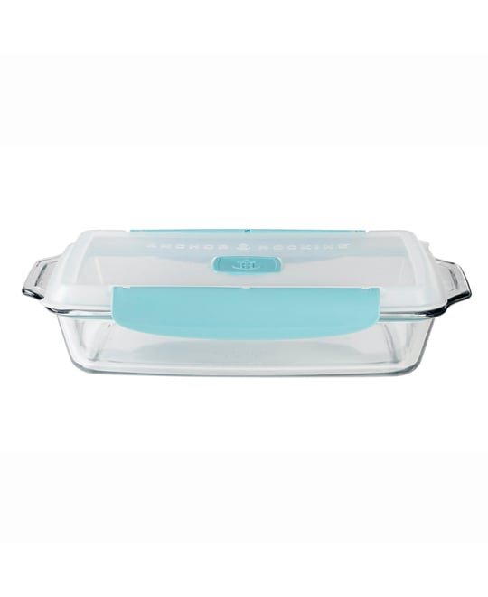 Anchor Hocking Glass 3 Quarts Bake Dish with Truelock Lid 2 Piece Set Macy s