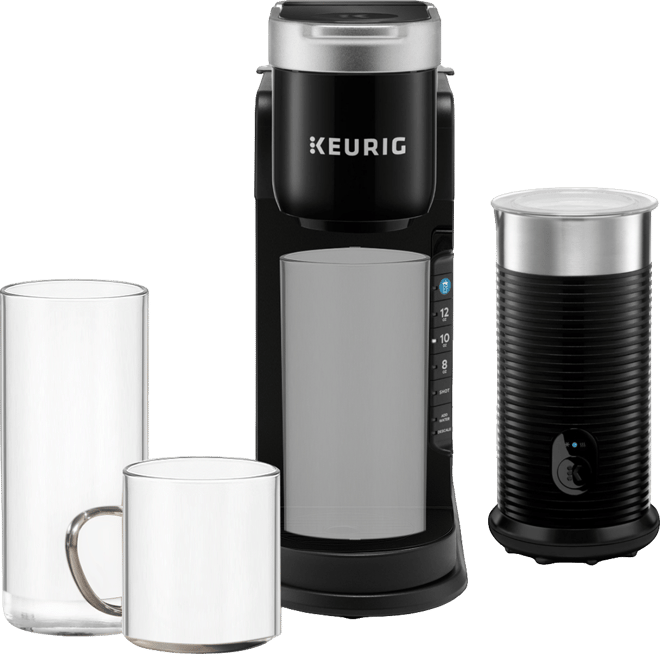 K-Cafe Barista Bar Single Serve Coffee Maker And Frother