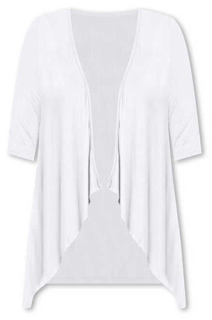 Women's Open Front Elbow Length Sleeve Cardigan Sweater