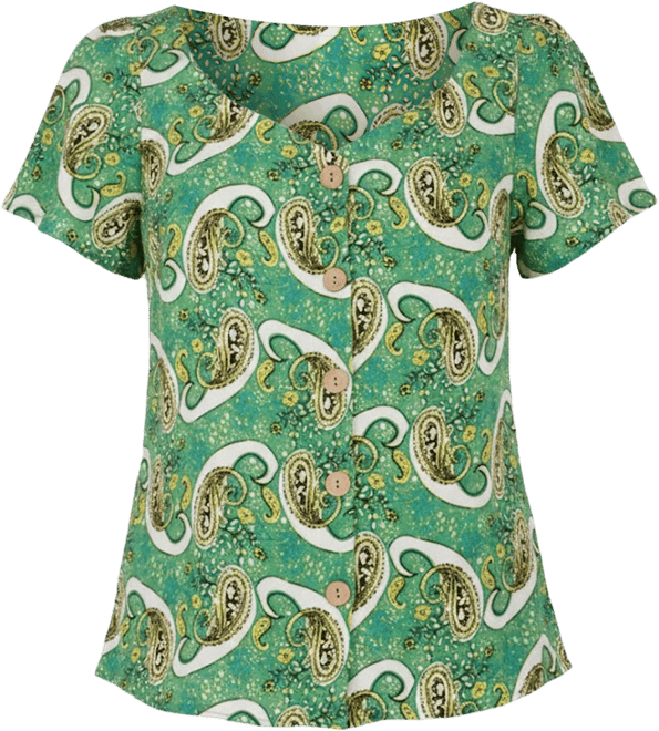 Petite Flutter Sleeve Crepe Blouse