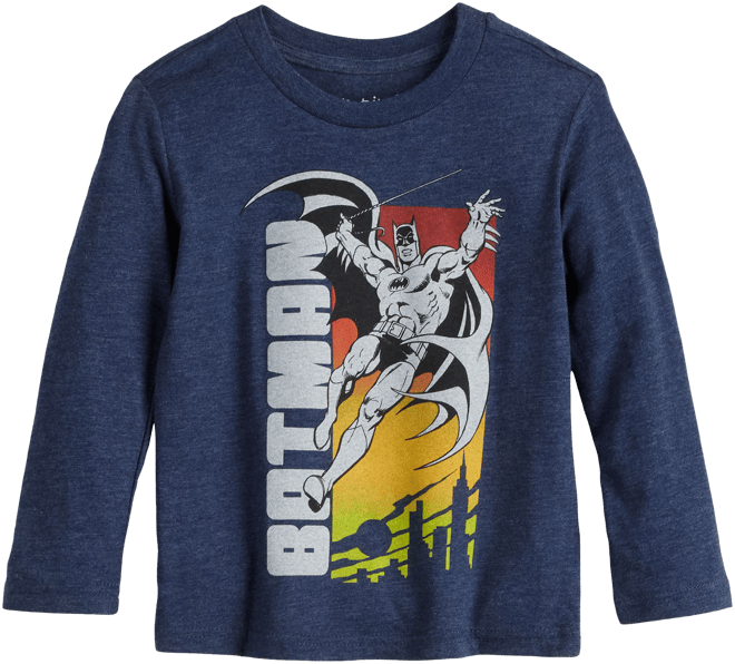 long sleeve batman shirt toddler