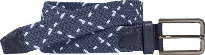 Men's Woven Stretch Knit Belt