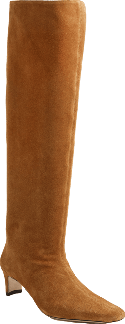 Leopard Brushed Wool Meg Mini Skirt