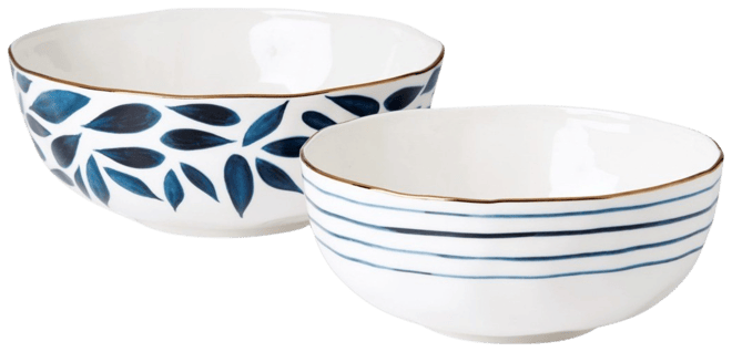 Blue Bay 2-Piece Nesting Bowl Set