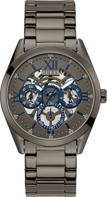 Guess men's stainless online steel watch