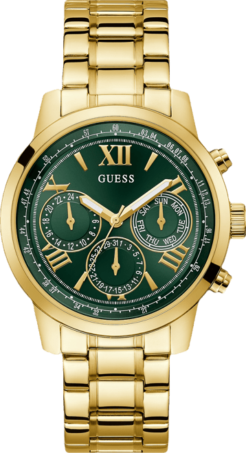 Women's Multi-Function Gold-Tone Stainless Steel Watch 42mm