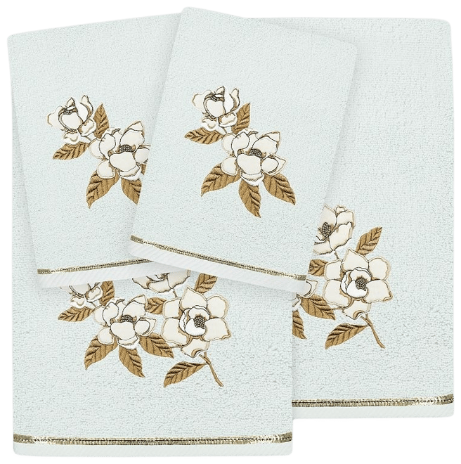 Embellished Bath Towels