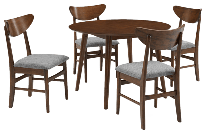 Landon 5 Piece Round Dining Set