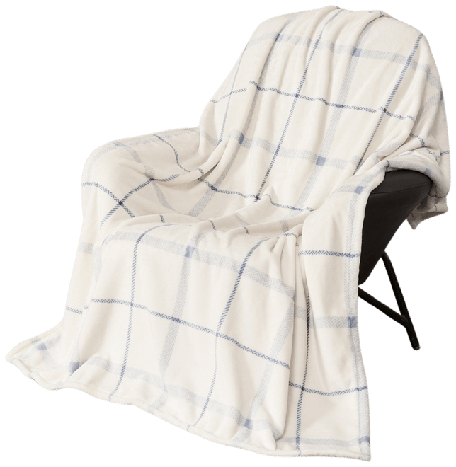 Palmdale Plaid Cozy Plush Throw, 50" x 70"