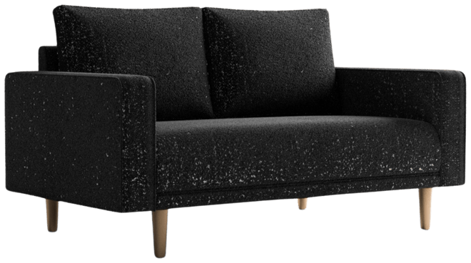 Aurelia 63" Boucle Fabric Loveseat