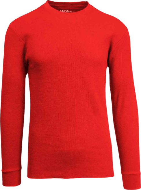 Men's Oversized Long Sleeve Thermal Shirt