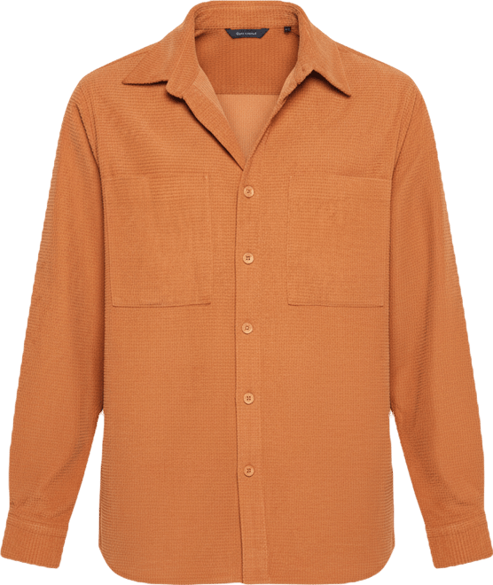 Mens Nikolay Corduroy Button-Up Shirt