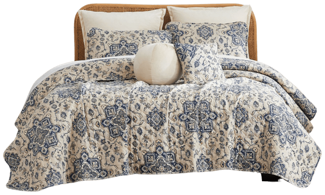 Persia 7 Piece Quilt Set, King/California King