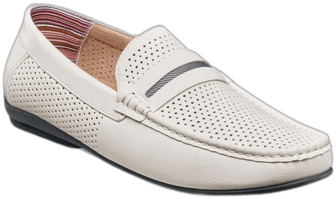 Men's Corby Moccasin Toe Saddle Slip-on Loafer