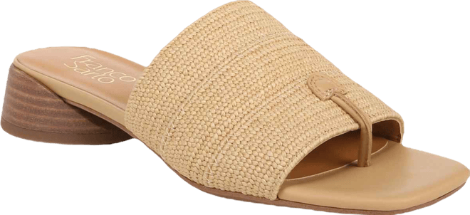 Women's Loran Stacked Heel Slide Dress Sandals