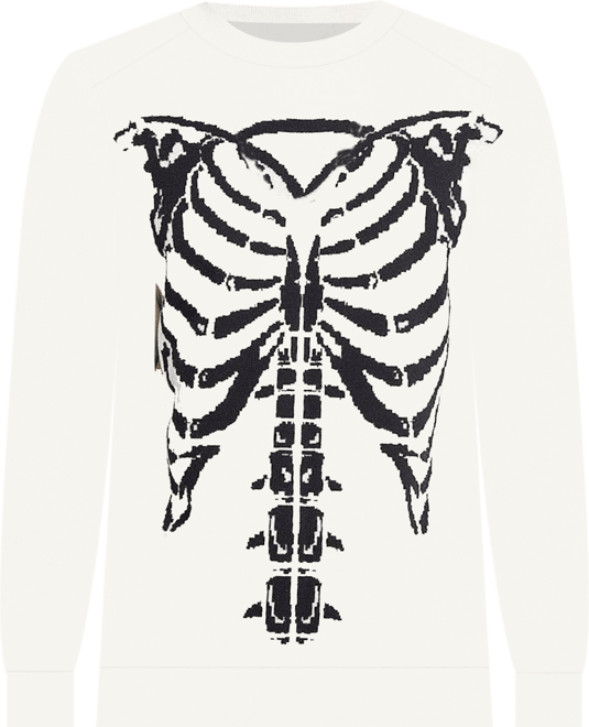 Mens Isaac Knit Skeleton Sweater