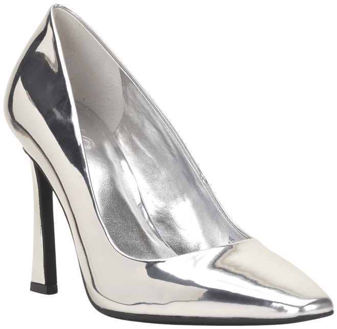 Macy's silver sales high heels