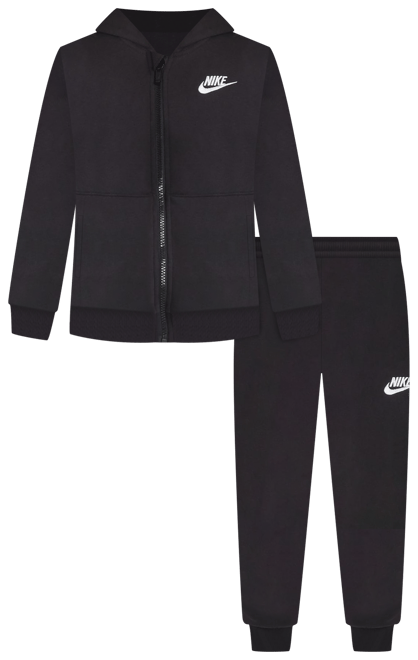Nike Full-Zip Club Set Little Kids 2-Piece Hoodie Set