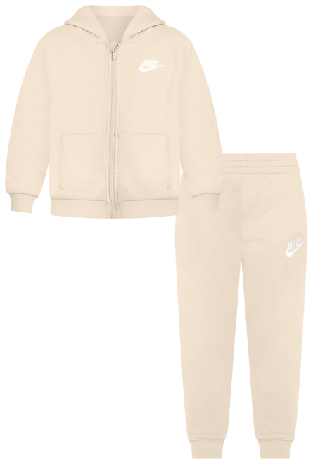 Nike Full-Zip Club Set Conjunto de dos piezas de sudadera con gorro infantil