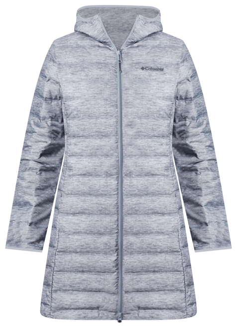 Women's lake 22tm online down long hooded jacket