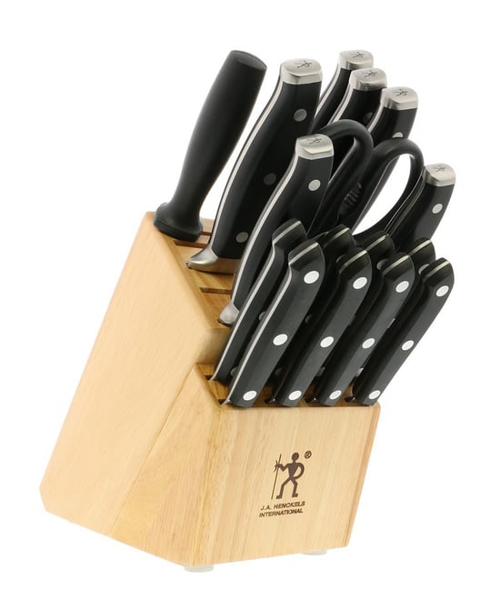 Henckels Forged Premio 17-Piece Knife Block Set