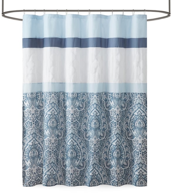 Shawnee Embroidered Shower Curtain, 72" x 72"