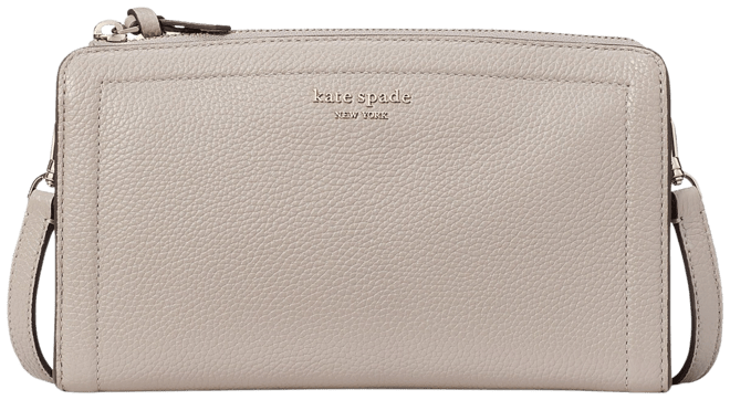 kate spade new york Knott Pebbled Leather Crossbody - Macy's