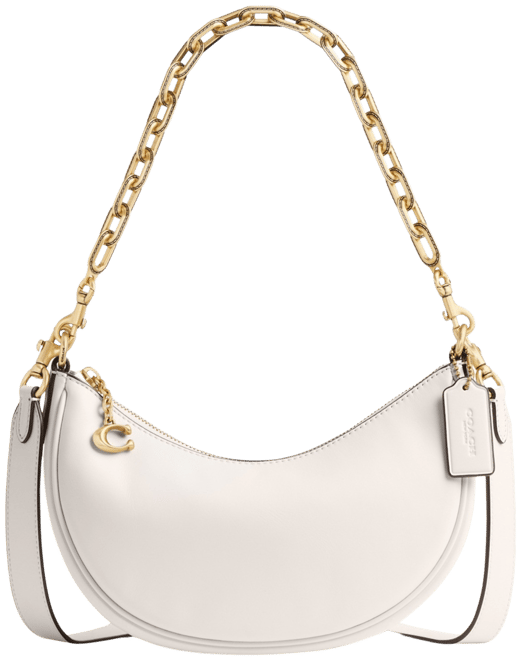 COACH The Coach Originals Small Leather Double Strap Shoulder Bag - Macy's