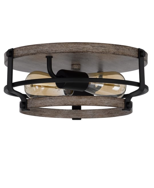 Clarita 5" Height Metal Semi Flush Mount