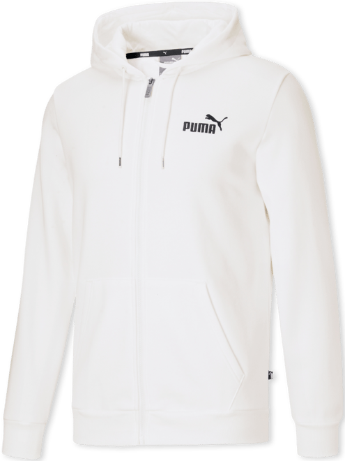 Puma Men's Zip-Front Long Sleeve Small Logo Hoodie - Macy's