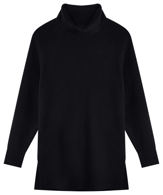 On 34th Women's Turtleneck Waffle-Knit Tunic Sweater, Created for