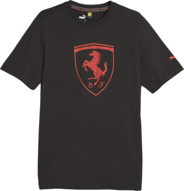 PUMA Scuderia Ferrari Race Big Shield Motorsport T-Shirt