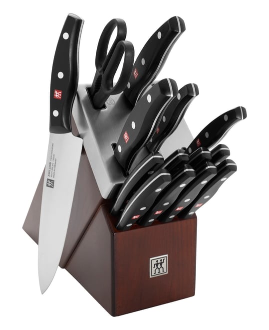 Twin Signature 15-Piece Self-Sharpening Knife Block Set