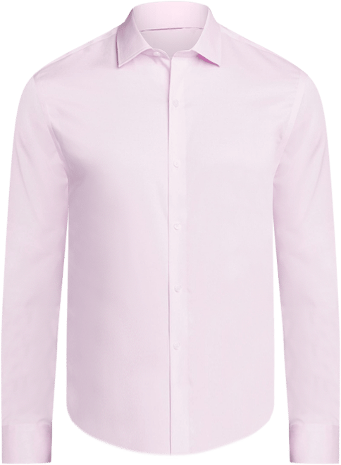 Men's Slim Fit Th Flex Essentials Wrinkle Resistant Stretch Dress Shirt