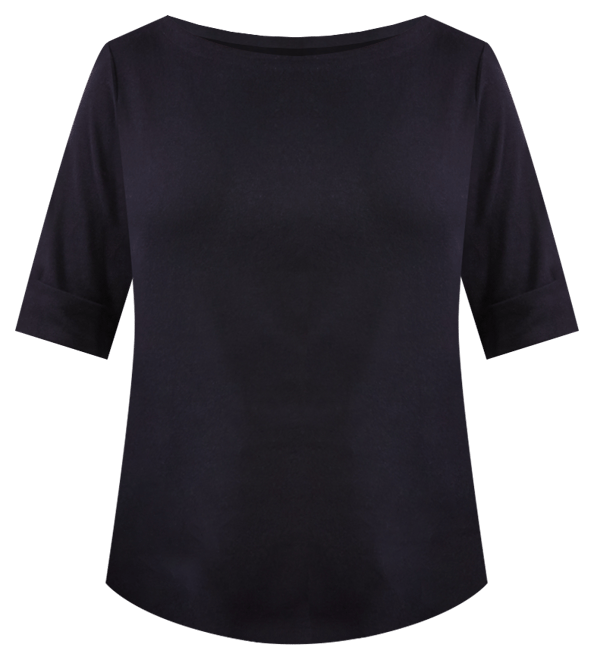 売れ筋商品|||スタイルアンドコー カットソー トップス レディース Women's Boat-Neck Elbow Sleeve Cotton Top, PXS-4X, Created for Macy's Abyss Blue Style & Co Women's Boat-Neck Elbow Sleeve Cotton Top