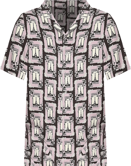 Men's Parisian Rugu Short Sleeve Button Up Shirt