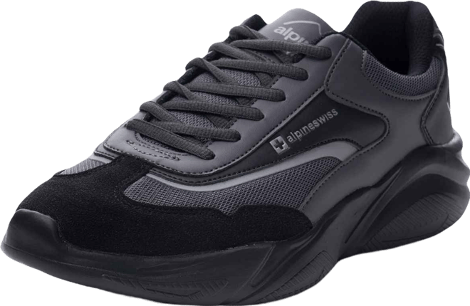 Stuart Mens Chunky Sneakers Retro Platform Dad Tennis Shoes