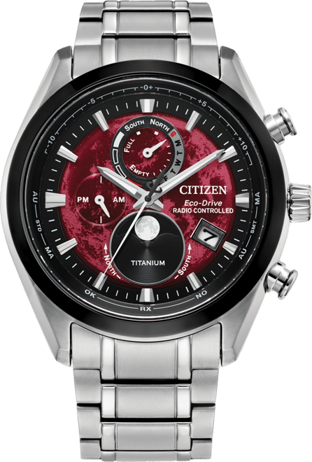 Citizen Men's Tsuki-yomi A-T Chronograph Sport Luxury Eco