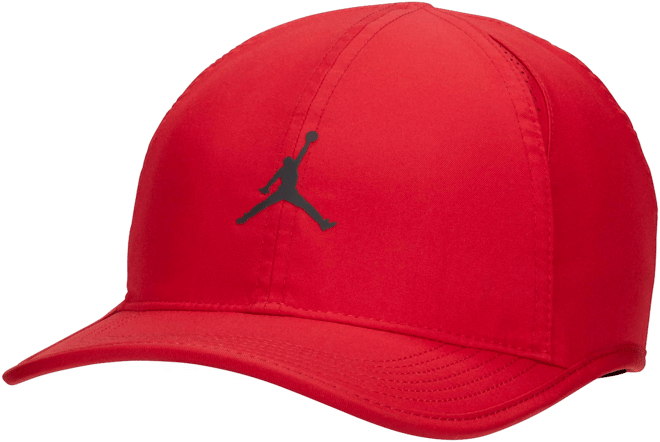 Jordan Dri-FIT Club หมวกแก๊ปปีกหมวกโค้งไร้โครง