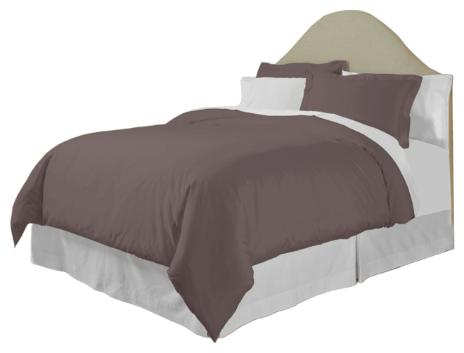 Solid 400 Thread Count Cotton Sateen Duvet Cover Sets, King/California King