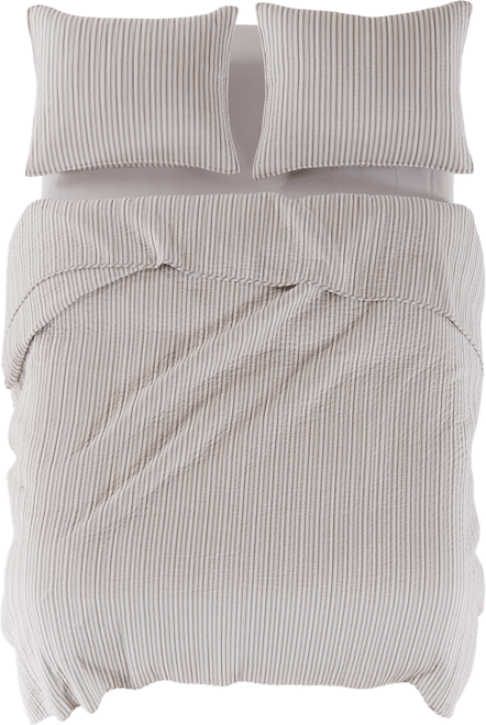 Tobago Stripe Reversible 3-Pc. Quilt Set, King/California King