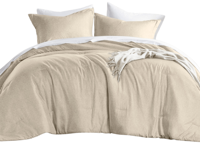 Camden Chambray Print 3-Pc. Comforter Set, King/California King